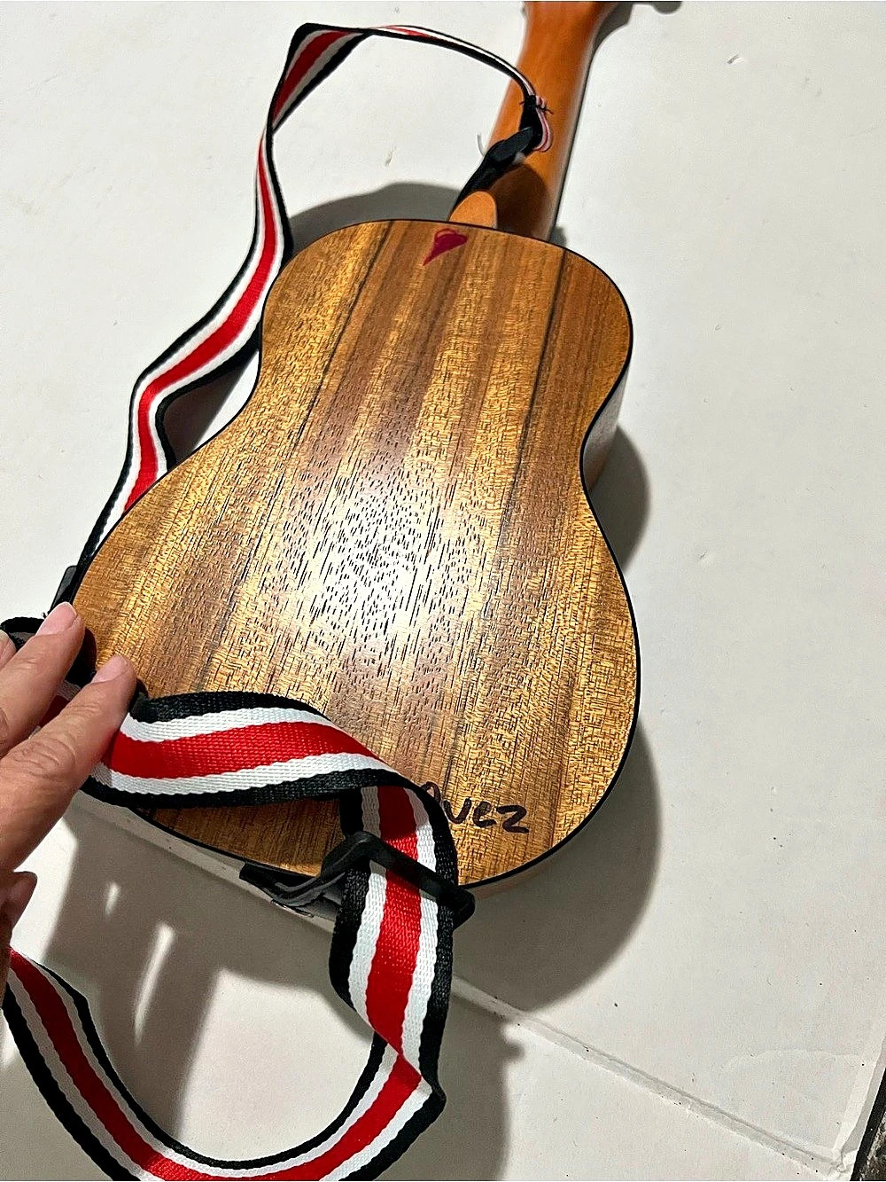 RANCH 21-INCH SOLID ACACIA CONCERT UKULELE – OPEN GLOSS FINISH - Picture 5 of 5